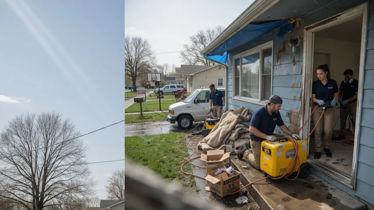 Basement Flood Cleanup in Walcott, WY near me
